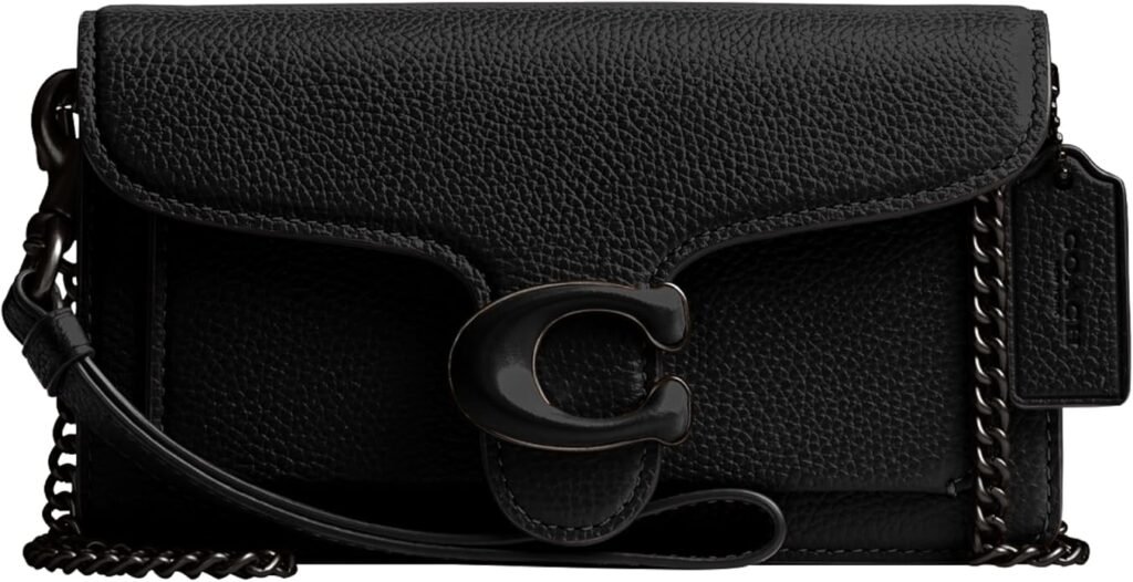 coach black handbag