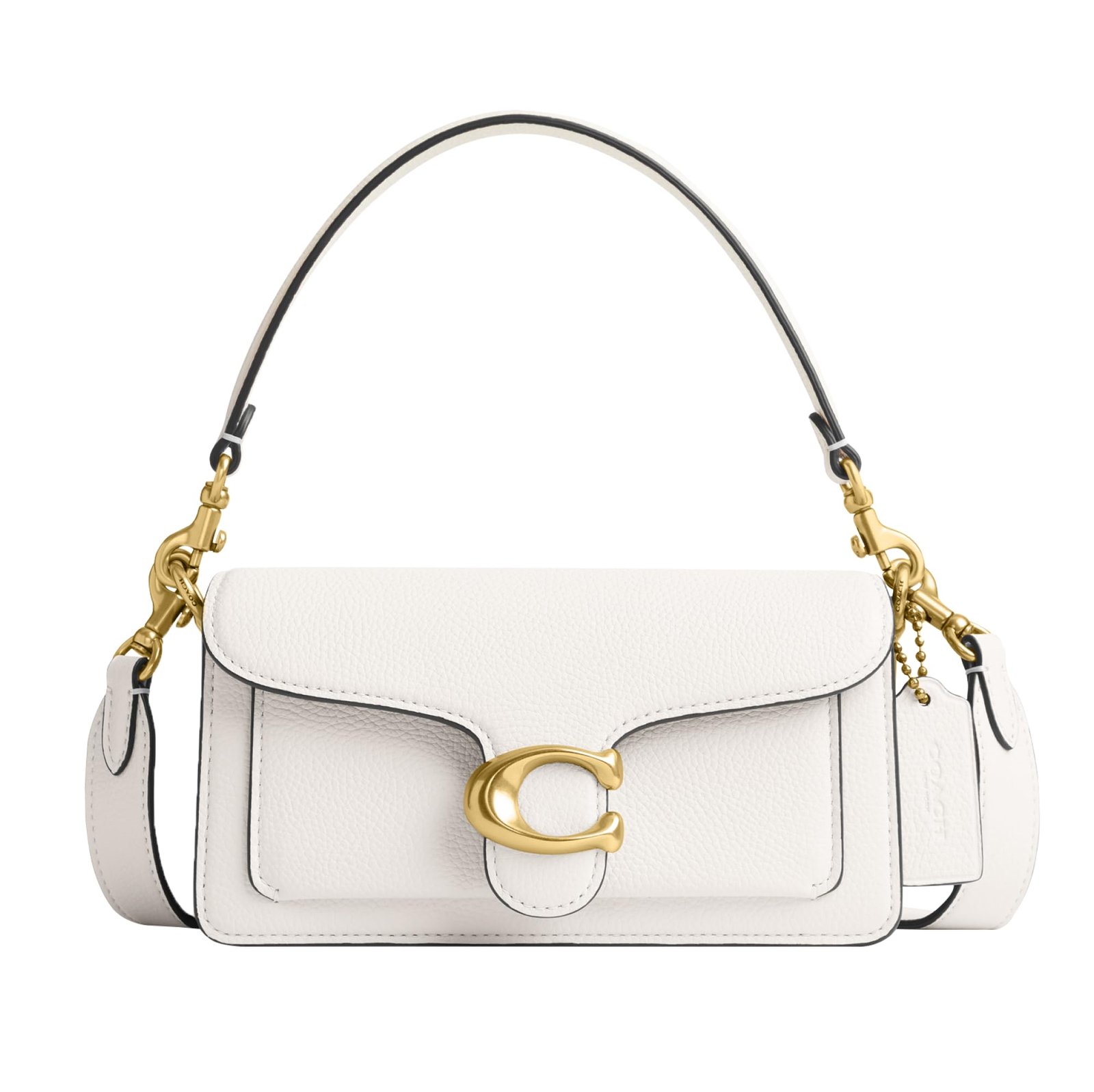 coach white handbag